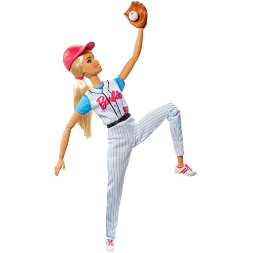 Barbie Made to Move Baseball Player Doll