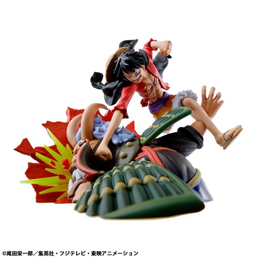 One Piece Wanokuni Logbox Re Birth Vol. 3 Petitrama Mini-Figure 4-Pack Display - Reissue