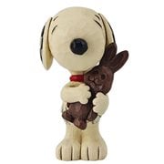 Peanuts Snoopy with Chocolate Bunny by Jim Shore Mini-Statue