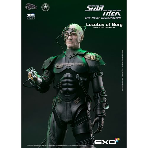 Star Trek: The Next Generation Locutus of Borg 1:6 Scale Action Figure