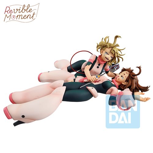 My Hero Academia Ochaco Uraraka vs Himiko Toga On Top Of Happiness Ichibansho Revible Moment Statue