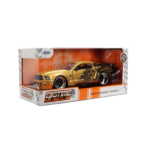 Bigtime Muscle 2008 Ford Shelby GT-500KR 1:24 Scale Die-Cast Metal Vehicle