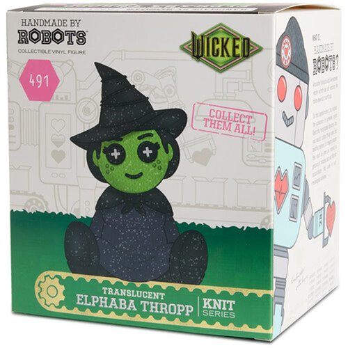 Wicked Elphaba #491 Translucent Handmade by Robots Vinyl Figure