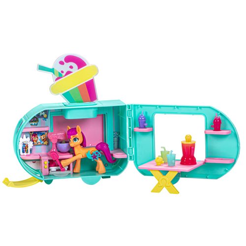 My Little Pony Sunny Starscout Smoothie Truck Playset