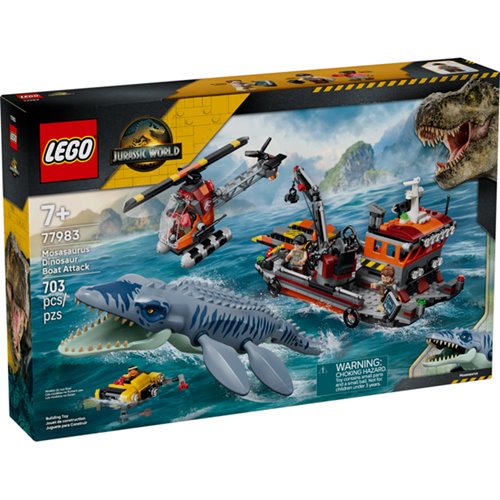 LEGO® Jurassic World 77982 Mosasaurus Dinosaur Boat Attack