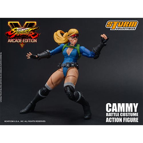 Storm Toys 1/12 Cammy Street Fighter V Action Figure Set W/3 Head Sculpt Collect