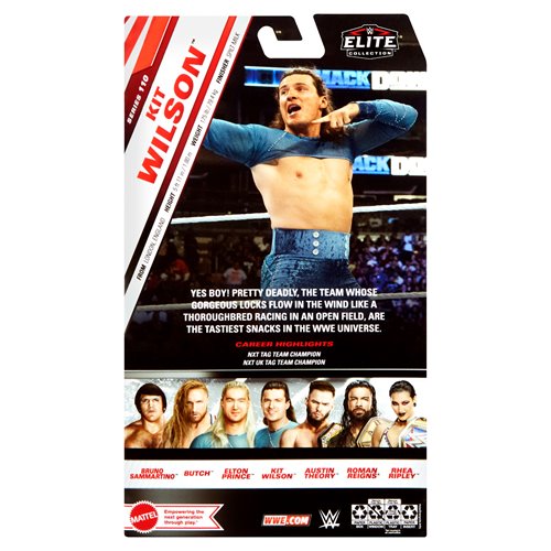 WWE Elite Collection Series 110 Kit Wilson Action Figure