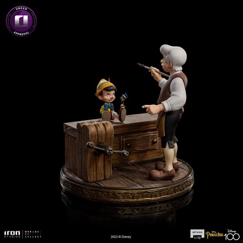 Disney 100 Pinocchio and Geppetto Art Scale Limited Edition 1:10 Statue