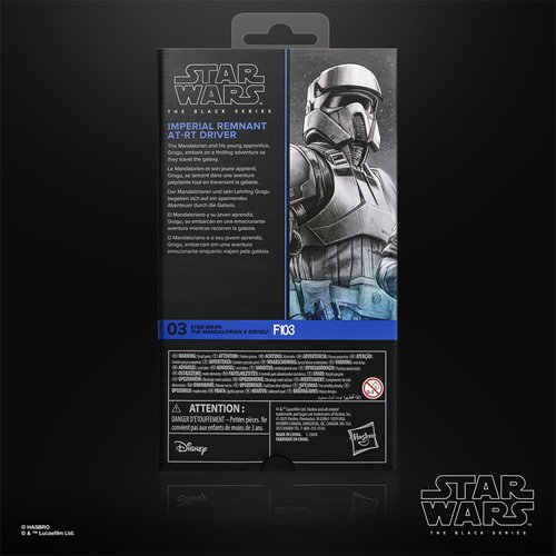 Star Wars The Black Series The Mandalorian & Grogu Imperial Remnant AT-RT Driver 6-Inch Action Figur