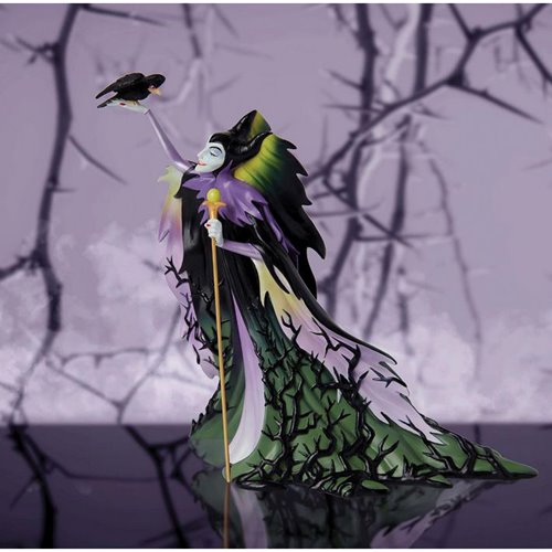 Disney Showcase Sleeping Beauty Maleficent Botanical Statue