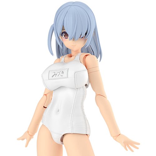 Frame Arms Girl Mizuki (School Swimsuits White Version) Model Kit