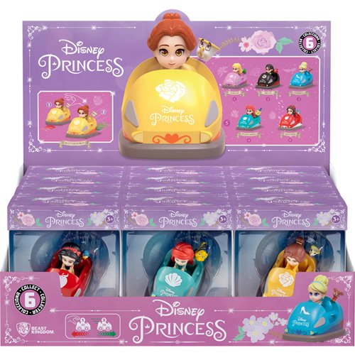 Disney Princess Zoom Hero Pull Back Vehicle Case of 12