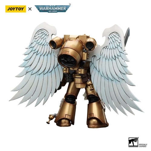 Joy Toy Warhammer 40,000 Blood Angels Sanguinary Guard with Encarmine Sword Version 1 1:18 Scale Act