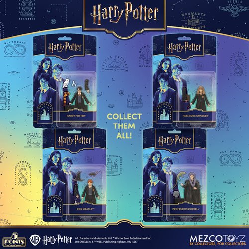Harry Potter Series 1 5 Points Action Figure Set of 4