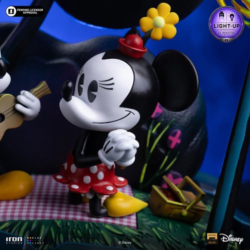 Disney Classics Mickey, Minnie and Pluto's Day at the Park Deluxe Art Scale 1:10 Limited Edition Sta