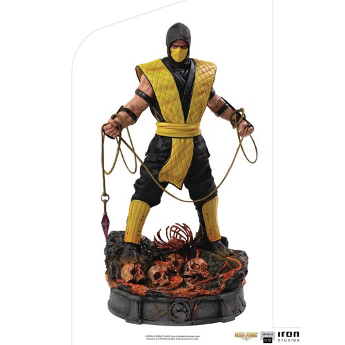 Mortal Kombat Scorpion Art 1:10 Scale Statue