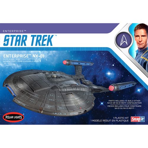 Star Trek NX-01 Enterprise 1:1000 Scale Model Kit