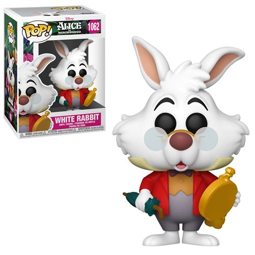 Alice in Wonderland 70th Anniversary White Rabbit with Watch Pop! Vinyl Figure