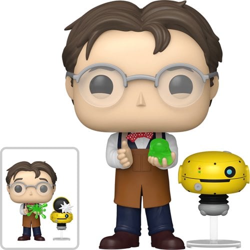 Disney's Flubber Professor Brainard with Weebo Funko Pop! Vinyl Figure and Pop! Buddy #1833