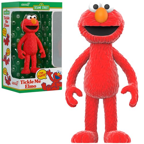 Sesame Street Tickle Me Elmo 3 3/4-Inch ReAction Figure