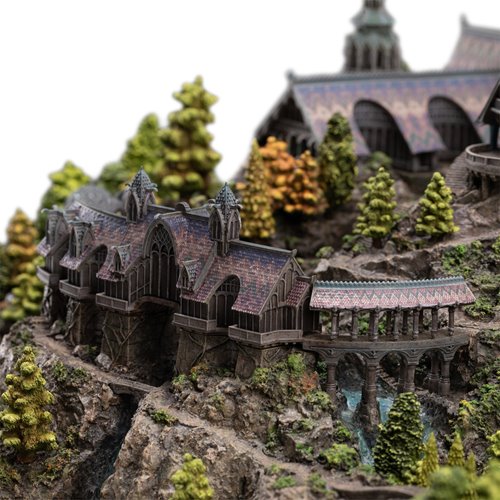 The Lord of the Rings Trilogy Rivendell Environment Statue