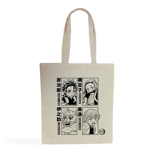 Demon Slayer Group Tote Bag