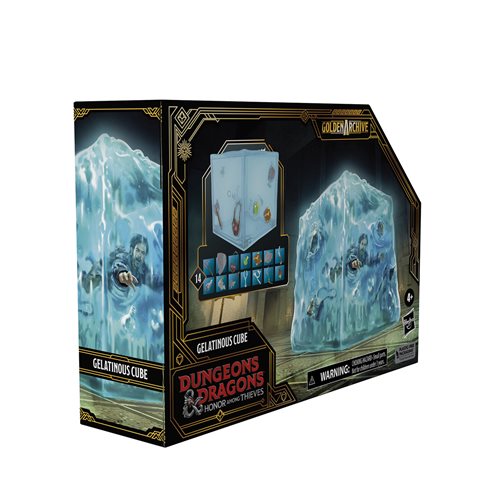 Dungeons & Dragons Honor Among Thieves Golden Archive Gelatinous Cube 6-Inch Scale Deluxe Action Fig