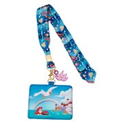 The Little Mermaid 35th Anniversary Life Is The Bubbles Lanyard with Cardholder