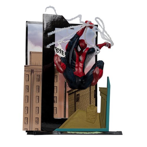 Marvel Collection Wave 6 Spider-Man #6 1:10 Scale Posed Figure with Scene