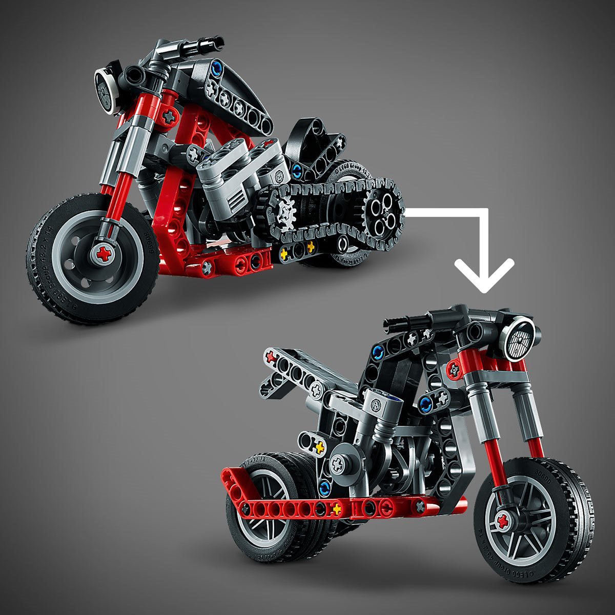 LEGO 42132 Motorcycle - Earth
