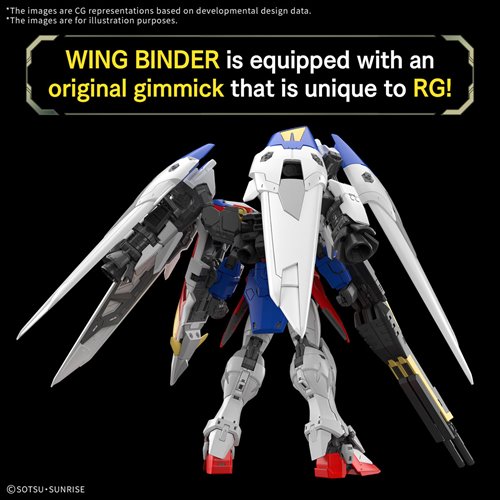 Mobile Suit Gundam Wing Gundam Wing Zero Real Grade 1:144 Scale Model Kit