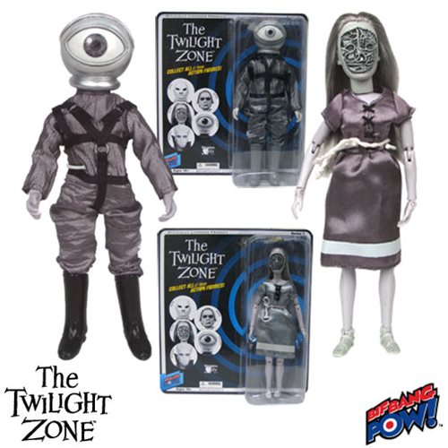 The Twilight Zone Cyclops and Alicia Action Figures