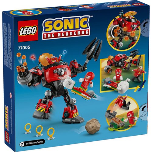 LEGO 77005 Sonic the Hedgehog Knuckles vs. Dr. Eggman Egg Crusher Mech