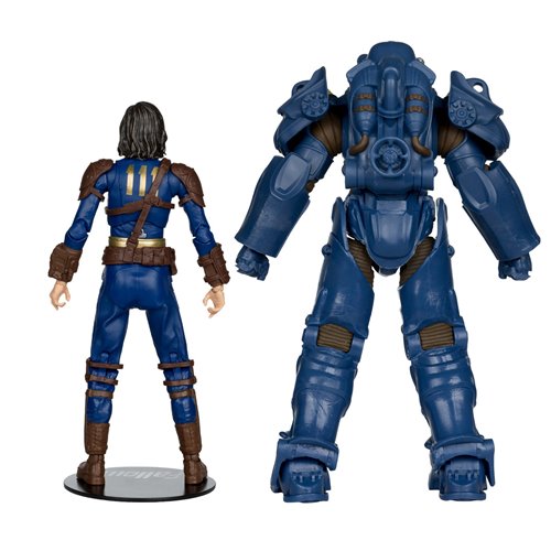 Fallout 4 T-60 Vault Tec and Sole Survivor 7-Inch Scale Action