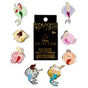 The Little Mermaid Shells Mystery Pin Case of 12