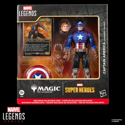 Marvel Super Heroes Magic: The Gathering Marvel Legends Series Captain America (Avengers: Twilight)
