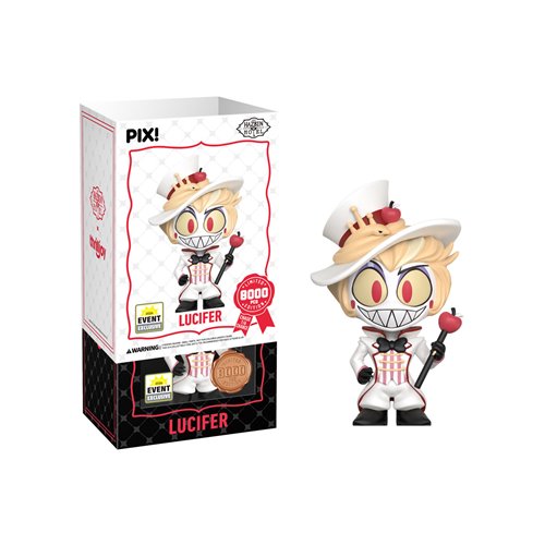 Hazbin Hotel Lucifer Pix! Vinyl Figure - 2026 Convention Exclusive