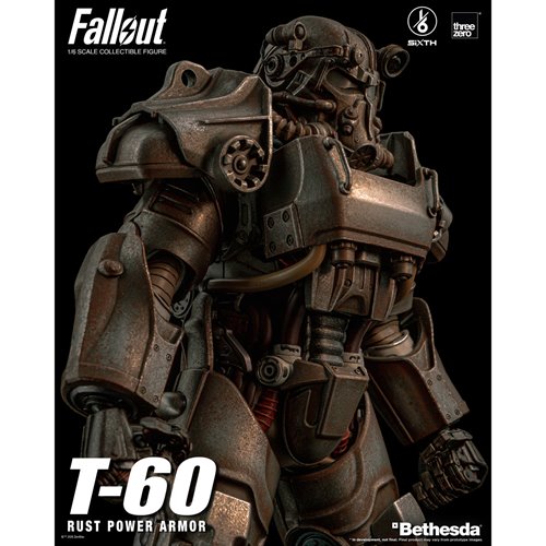 Fallout T-60 Rust Power Armor 1:6 Scale Action Figure