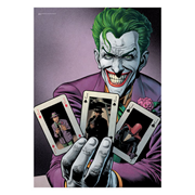 DC Comics Batman Joker Cards MightyPrint Wall Art