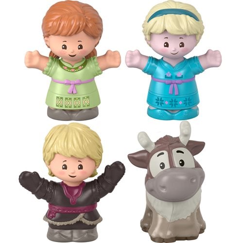 Frozen Fisher-Price Little People Young Anna and Elsa and Friends