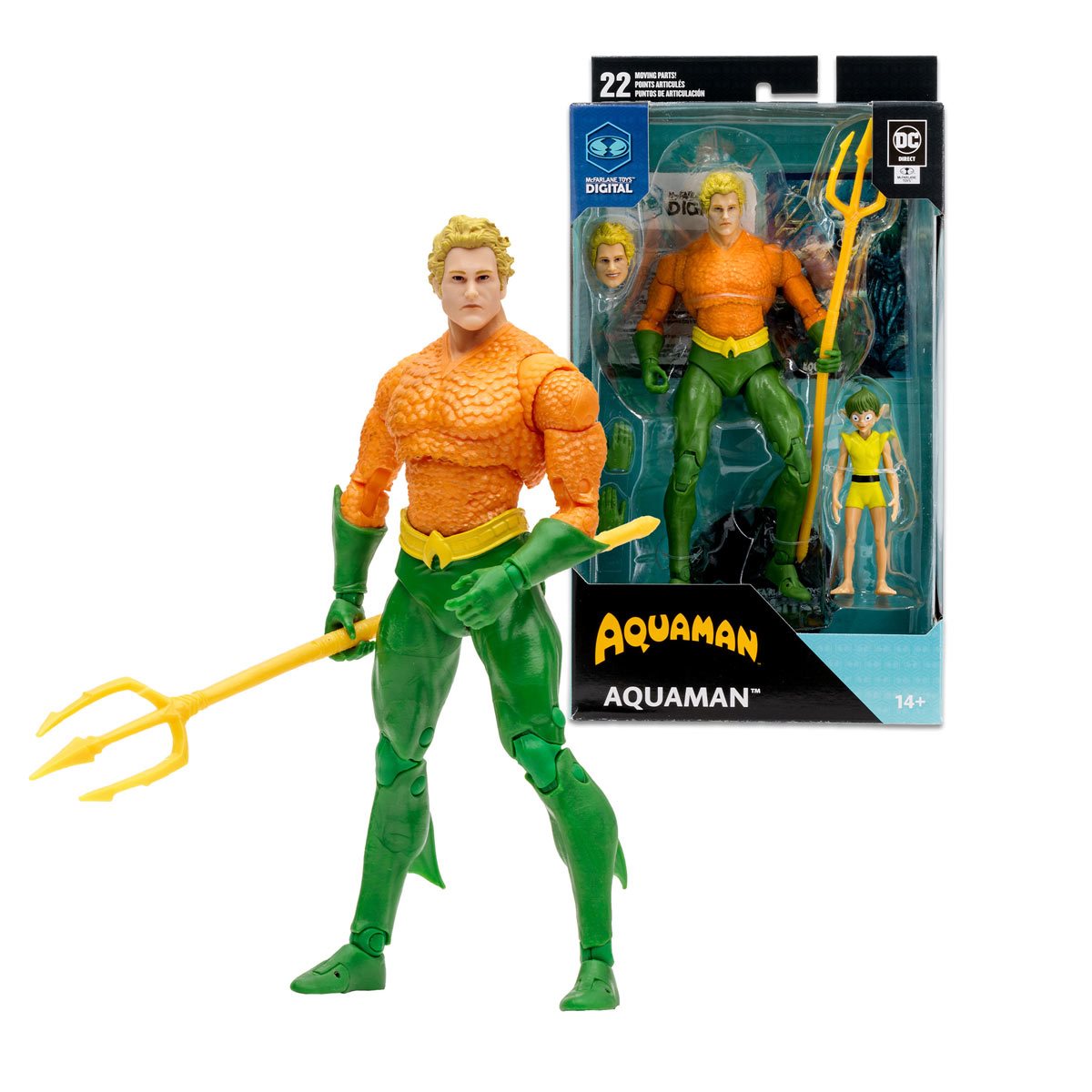 DC Direct Aquaman DC Classic 7-Inch Scale Wave 1 Action Figure with ...