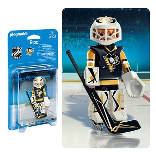 Playmobil 9028 NHL Pittsburgh Penguins Goalie Action Figure