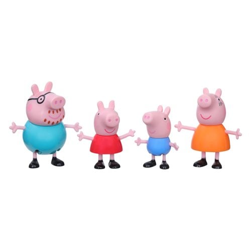 Peppa Pig Peppa's Adventures Peppa's Family Figure 4-Pack