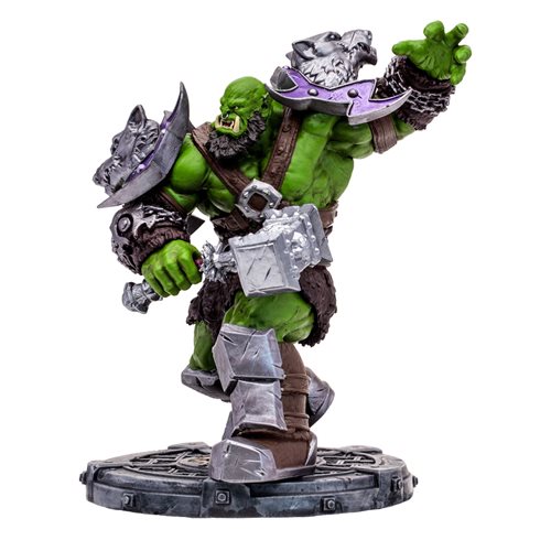 World of Warcraft Wave 1 Orc Warrior Shaman Common 1:12 Scale Posed Figure