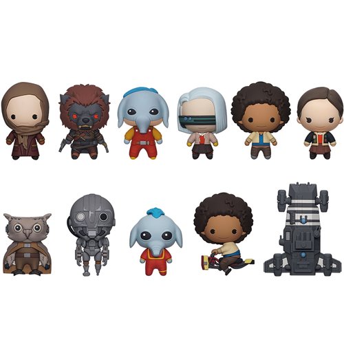 Star Wars: Skeleton Crew 3D Foam Bag Clip Random 6-Pack