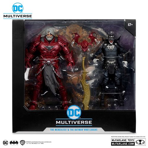 DC McFarlane Collector Edition Batman Who Laughs & Merciless 7-Inch Scale Action Figure 2-Pack - Exc