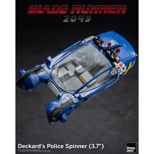 Blade Runner 2049 Deckard's Police Spinner Die-Cast Metal Vehicle