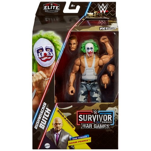 WWE Survivor Series Elite 2024 Bushwhacker Butch Action Figure