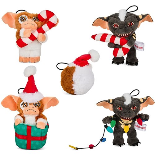 Gremlins Holiday Ornament 3-Inch Plush 5-Pack