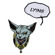 Saga Lying Cat Pin